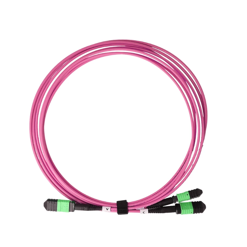 OM4 MPO 트렁크 케이블